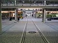 Main walkway inside the Locomotive Workshop