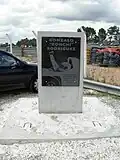 Monument at the Autódromo Víctor Borrat Fabini