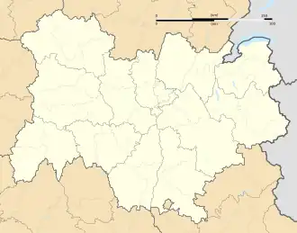 Évian-les-Bains is located in Auvergne-Rhône-Alpes