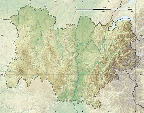 Golf Club de Lyon is located in Auvergne-Rhône-Alpes