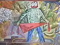 Part of a Mural, 1988 University of Haifa