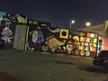 Mural in the original Bob Baker parking lot.
