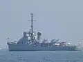 BRP Rajah Humabon anchored at Manila Bay on 19 May 2008