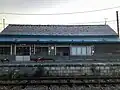 Bakkai Station building (From the platform side)
