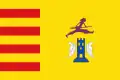 Flag of Alacón, Spain