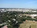 Aerial view from MG road Utility Building