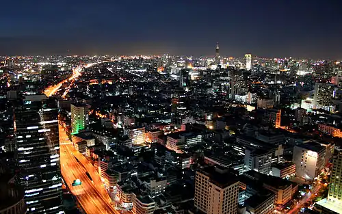 Night view from Sirocco