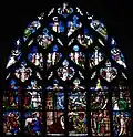 Stained glass in the Church of Saint Stephen