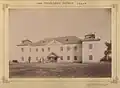 The defunct Barkóczy manor house in Žbince, built in the 1890s
