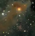Detail of star-formation in Barnard 30 with Euclid