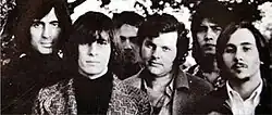 Barrabás in 1971: (L–R: Arbex, Vidal, M. Morales, Duarte, R. Morales, Egaña)