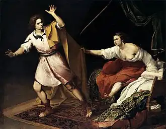 Joseph and Potiphar's Wife, c. 1640–1645, Gemäldegalerie Alte Meister, Kassel
