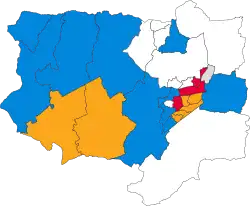 2006 results map