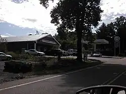 The general store at the intersection of Orkney Springs Road and road to Bryce Resort serves the wider valley, which Basye and Orkney Springs reside as the only significant store and gas station in the area