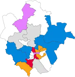 2003 results map