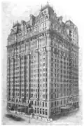 Headquarters for the NELA Convention, the Bellvue-Stratford Hotel in Phialdelpha PA c. 1914