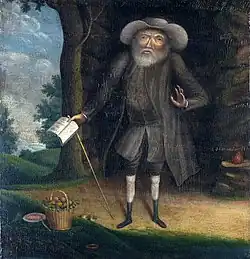 1750 portrait of Lay by William Williams
