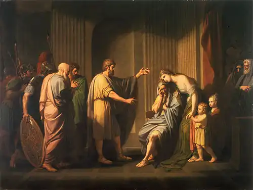 Cleombrotus Ordered into Banishment by Leonidas II, King of Sparta, 1768