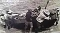 Flensing a Whale on Petit Nevis, 1960s