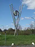 Berlicum, modern art on the street