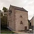 Ancient Thomas Newcomen engine building (1781) in Bernissart.