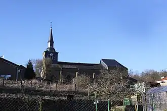 The church in Bièvres