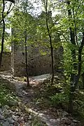 Remains of a tower