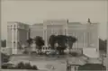 1926 view showing the main hotel building and the apartment tower on the left