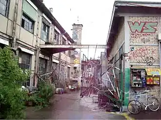 Exterior of project
