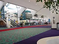 Ticketing area
