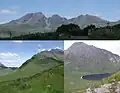 The mountain from three sides