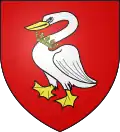 Swan gorged with a coronet