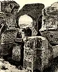 The mosque before reconstruction