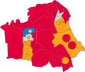 2007 results map
