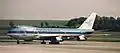 Boeing 747-206B on lease from KLM - Royal Dutch Airlines at the Vienna Schwechat International Airport.