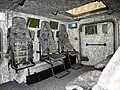 Rear troop seating.