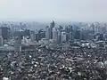 Metrobank Center and skyline of Bonifacio Global City, 2022