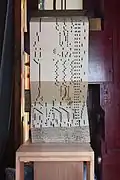 Book music and reader from a Gavioli organ
