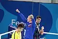 Boys' light welterweight Victory Ceremony