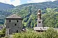 Tour de Bozel and Église Saint-François-de-Sales