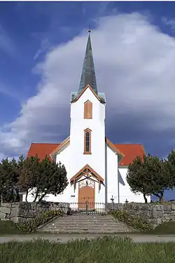 Exterior west side