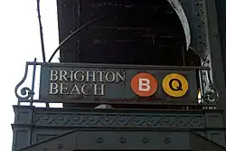 Original sign