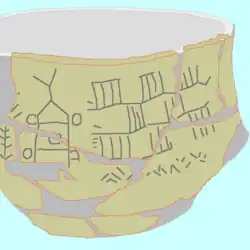 Image 57Bronocice pot with the earliest known image of a wheeled vehicle in the world, found in Poland (from Transport)