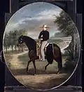 Portrait of Don Manuel Romero de Terreros y Villar-Villamil, brother to the 1st Duke of Regla, painted by Édouard Pingret