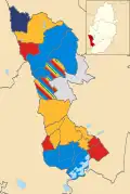 2007 results map