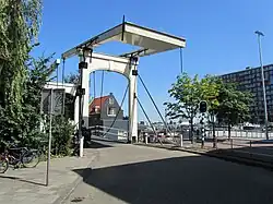 Bridge No. 316 (Zandhoek Bridge), corner Realengracht / Westerdok