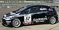 Gordon Shedden's Civic at the BTCC Media Day at Rockingham in March 2009