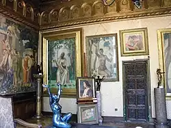 Interior of the museum