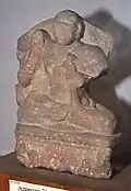 "Maholi Buddha": an early experiment with the "Samghati" type, using a checkered design, circa 150 CE.[178]