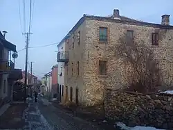A view from the main road.